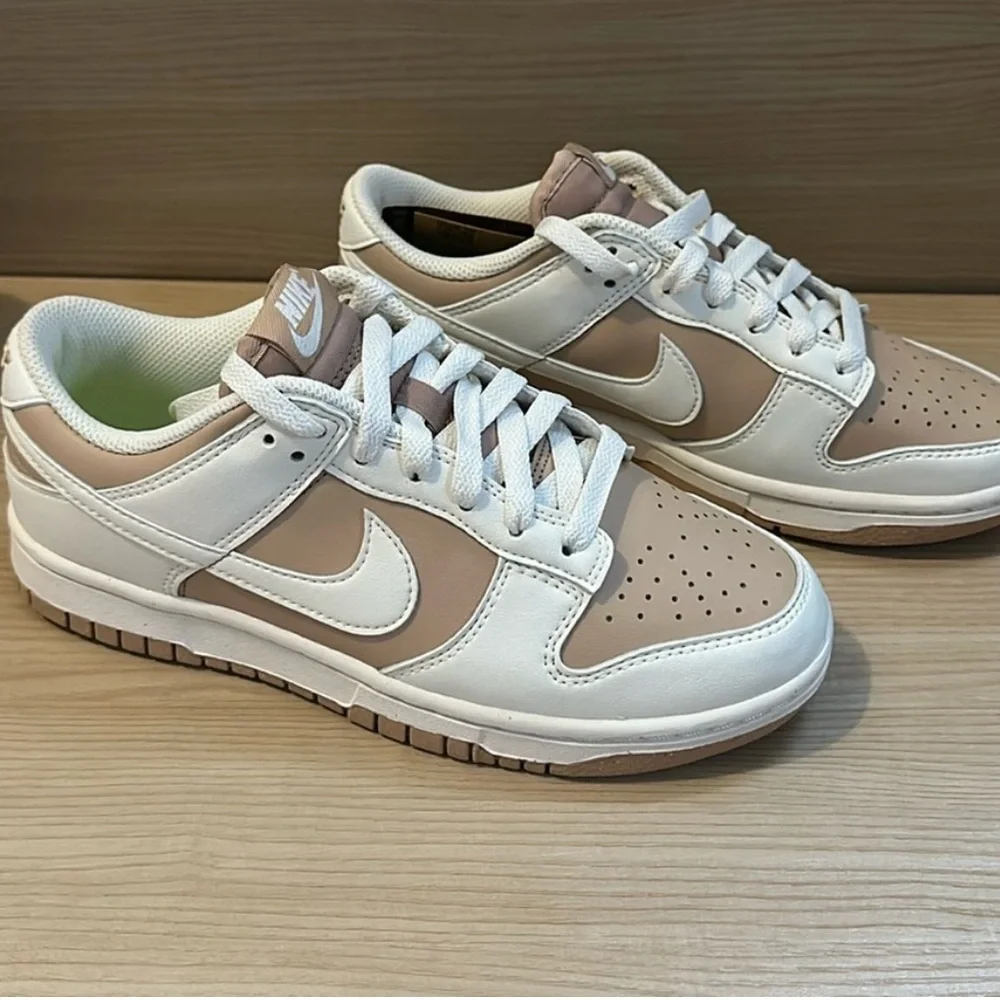 Tan Leather Dunks - Picture 1 of 1